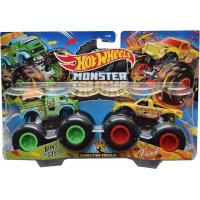 Hot Wheels Monster Trucks Buns of Steel VS All Fried Up Demolition Double | タクトショップ