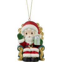 Precious Moments 231012 Santa's Here Bringing Cheer Annual Santa Bisque 磁器オ | タクトショップ