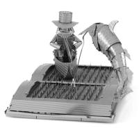 Fascinations Metal Earth The Old Man and the Sea Book Sculpture 3D Metal Mo | タクトショップ