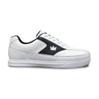 Brunswick Renegade Wht/Blk Mens Bowling Shoes (White/Black, US Footwear Siz | タクトショップ