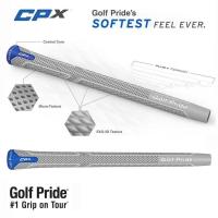 ゴルフプライド CPx ミッドサイズ ゴルフグリップ .600 ラウンド グレー/ブルー | タクトショップ