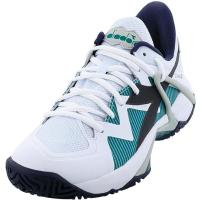 Diadora Men's B.Icon 2 All Ground Tennis Shoe (White/Black/Blue Corsair, 10 | タクトショップ