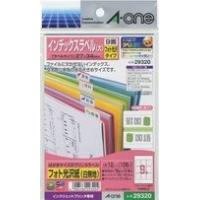 PayPayポイント11%付与！エーワン インデックスラベル 大 光沢紙 9面 12枚 29320 | オフィスジャパン