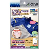 PayPayポイント11%付与！エーワン 布プリ のびる アイロン接着タイプ 1面 3枚 33631 | オフィスジャパン