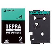テプラTR テープカートリッジ カラーラベル パステル 緑 9mm TC9G キングジム 4971660750801（20セット） | オフィスジャパン