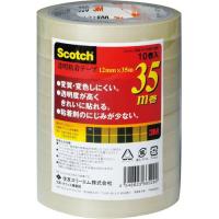 スコッチ・３Ｍ 透明粘着テープ　１０Ｐ 500-3-1235　4548623665290 | オフィスジャパン
