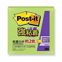 654SS-AG　Tポイント10倍！スリーエムジャパン ポスト・イット強粘着７５×７５　パステル　緑　１冊 | オフィスジャパン