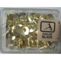 ベロス ザ ロング画鋲 Sl 105 ゴールド 40本 E オフィスジャパン 通販 Yahoo ショッピング