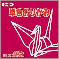 064132ウスフジ　トーヨー 単色おりがみ15cm 064132 トーヨー 4902031289613（240セット） | オフィスジャパン