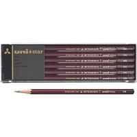 US3B　uni star 鉛筆 3B(12本入) 三菱鉛筆 4902778001752（100セット） | オフィスジャパン
