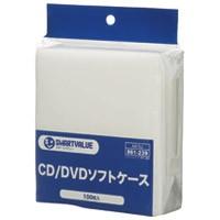 スマートバリュー 不織布CD・DVDケース 100枚パック A415J 4547345044246 | オフィスジャパン