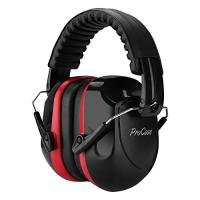 大人用 防音イヤーマフ 遮音 調整可能なヘッドバンド付き 耳カバー 耳あて 聴覚保護ヘッドフォン、ノイズ減少率：NRR 28dB -ブラックとレッド | たいだい本舗