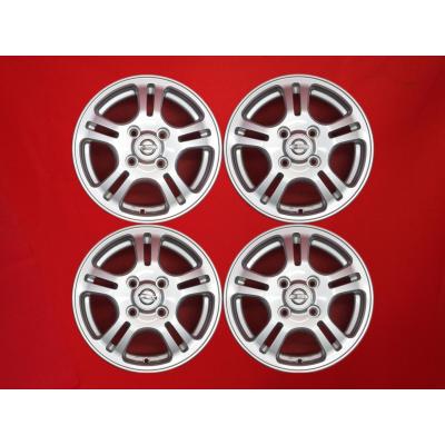 13インチ 日産純正アルミホイール＆スタッドレスタイヤ 4本セット 日産 アルミホイール（リム径（ホイールサイズ）：13インチ）｜タイヤ