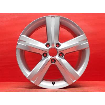 5本スポーク アルミホイール 17インチ（フォルクスワーゲン／自動車