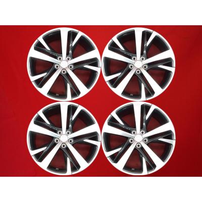 中古アルミ16x6.5 PCD108 プジョー308などに 激安 中古 4本セット】 プジョー 308 純正 7スポーク アルミホイール