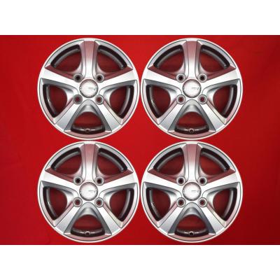 スバル純正　シルバー 5スポーク アルミホイール 12インチ　エアバルブ新品 スバル純正 シルバー 5スポーク アルミホイール 12インチ