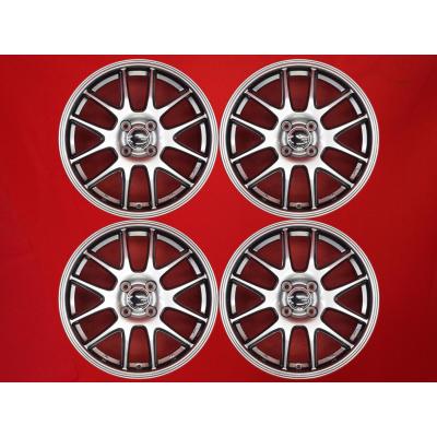 16インチホイール4本セット 6J 4H PCD100 ① 2025年最新】Yahoo!オークション -pcd100 4穴 16インチ 6jの中古