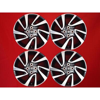 16インチホイール4本セット 6J 4H PCD100 ② Amazon | 16インチ ZX10 6J+42 4H-100 1本 ホイール アクア