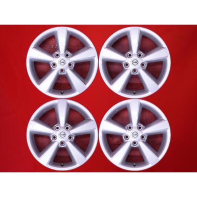 アルミホイール 14インチ 5本スポーク（日産）（色：シルバー系）の