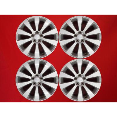 スバルレガシィ 純正アルミホイール ２本セット　17インチ5穴PCD100 美品 スバル純正ホイール中古 17インチ レガシィのおすすめ人気商品