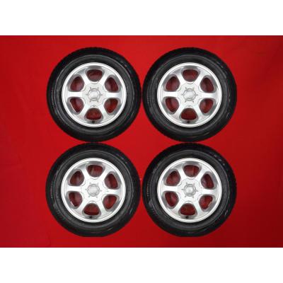 15インチアルミホイールセットBRIDGESTONE 4穴 BRIDGESTONE アルミホイール（穴数：4穴）｜タイヤ、ホイール