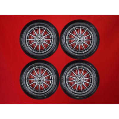 【取引完了】185/65R15  2019年ブリヂストンVRX2　アルミホイール15×6j  +43  PCD100×5　取りに来てくれる方に　桜花自動車　スタッドレスタイヤ ブリザック vrx2 185 65r15（自動車 冬タイヤ、ホイールセット