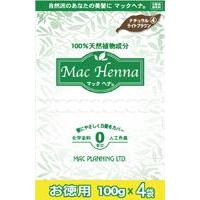 マックヘナ お徳用（ナチュラルライトブラウン）-4　400g（100ｇ×4袋） | 自然食品のたいよう