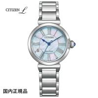 シチズン 腕時計 CITIZEN L エル エコドライブ ROUND Collection スズランモチーフ ダイヤモンド入り EM1060-87N レディースウォッチ | TAIYODO