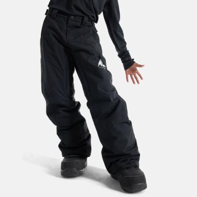 【BURTON バートン】ジュニア Mサイズ スノーボードパンツ ブラック# バートン ウェア ジュニア（スノーボード パンツ）｜ウエア