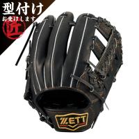 ZETT ゼット 野球グローブ グラブ 軟式グラブ プロステイタス 右投げ用 二塁手用 遊撃手用 ブラック サイズ3 BRGB30236 | 太陽スポーツ・Rampjack Trip店
