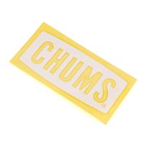 CHUMS チャムス Cutting Sheet CHUMS Logo M カッティングシートチャムスロゴM ステッカー 8×18cm アウトドア キャンプ BBQ CH62-1483 | 太陽スポーツ・Rampjack Trip店