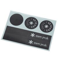 snow peak スノーピーク 65周年記念 ロゴステッカーセット NV-065 | 太陽スポーツ・Rampjack Trip店
