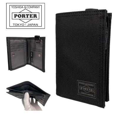 PORTER メンズ二つ折り財布(バッグ、小物素材:ナイロン PORTER メンズ二つ折り財布(バッグ、小物素材:ナイロン