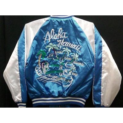 美品　ホシヒメ　アロハハワイ　サテン　スカジャン　キルティング　LL　青　日本製 楽天市場】TAILOR TOYO×MAUNA別注スカジャン2024SSLate 1950s