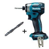 マキタ(makita) TD173DZ+TH-BS+2×85【オリジナルプロ用スリムビットサービス】充電式インパクト 青 18V ゼロブレ【本体のみ】※ | 高橋本社Yahoo!店