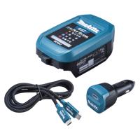 マキタ(makita) 自動車用充電器 DC18SJ 18V 14.4V バッテリ充電 USB-PD Type-C シガーソケット ADP14 USB