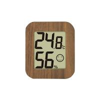シンワ測定 デジタル温湿度計 環境チェッカー ミニ 木製 ライトブラウン 73233 | 高橋本社Yahoo!店