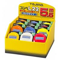 タジマ(TJMデザイン) コンベL22 台紙付ディスプレイセット 5.5m 尺 CL22-55CS 24個入り 一般測定用コンベックス | 高橋本社Yahoo!店