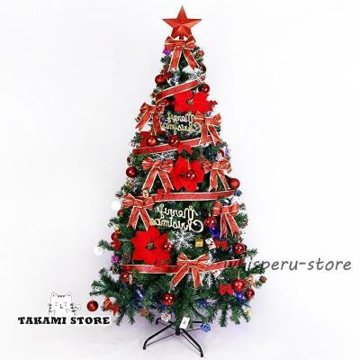 豪華 クリスマスツリー 180センチ オーナメント ライト付き！ Amazon.co.jp: クリスマスツリー セット 180cm christmas tree