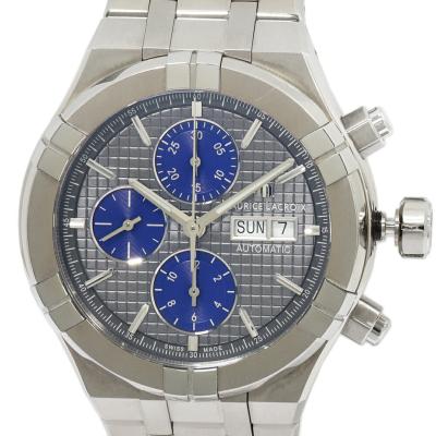 稼働品　MAURICE LACROIX　メンズ腕時計　自動巻　クロノグラフ AIKON AUTOMATIC CHRONOGRAPH - AIKON collection - E. Asia