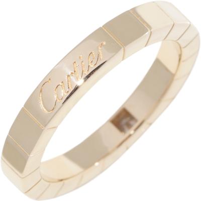Cartier カルティエ ラニエール 1Pダイヤ リング K18YG #51 Cartier（カルティエ） K18YG ダイヤ1P(0.04ct) ラニエールリング
