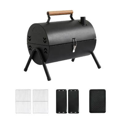 バーベキューコンロ バーベキューグリル 鉄板付き 網付き 軽量 携帯用