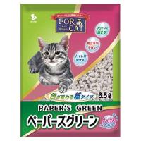 新東北化学工業 猫砂 ペーパーズグリーンせっけんの香り 6.5L | タカラ777