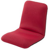 セルタン 座椅子 高反発 和楽チェア Mサイズ メッシュレッド 背筋ピン 背部リク | タカラ777