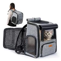 AIFY ペットキャリー ペットバッグ リュック2in1 持ち運べるペットの広々空間 猫 | タカラ777