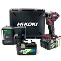 HiKOKI(ハイコーキ) 36Vインパクトドライバ フレアレッド Bluetooth搭載蓄電池2 | タカラ777