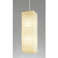 オーデリック OP052091LWR LED和風ペンダントライト 吹き抜け用 白熱灯器具100W×2灯相当 白コード R15高演色 クラス2 電球色 非調光 電気工事不要 照明器具 | タカラマート