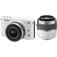 ニコン Nikon 1 J2 ダブルズームキット 10-30mm 30-110mm ミラーレス一眼 中古 カメラ ホワイト | トレジャーカメラ