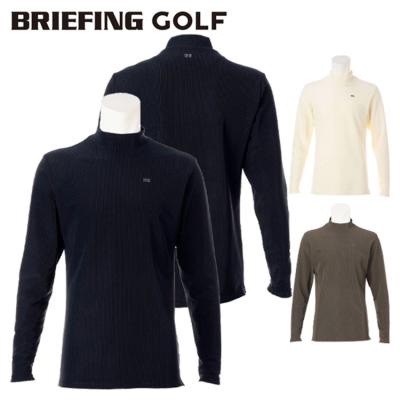 ブリーフィングゴルフ　メンズ　モックネック　ゴルフシャツ　【新品未使用】 モックネック（BRIEFING GOLF／ゴルフシャツ）｜メンズウエア