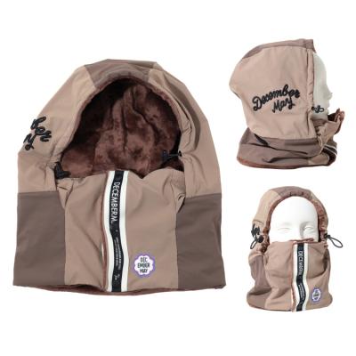 ディセンバーメイ ゴルフ ネックウォーマー メンズ レディース フード 2WAY フード収納 フード付きネックウォーマー バラクラバ 目出し帽 防寒 保温 アジャスター付き ゴルフウェア ブランド ロゴ DECEMBERMAY 3-999-5520 ディセンバーメイ ゴルフ ネックウォーマー メンズ レディース フード